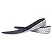 Anself Men Women Increase Height High Full Insoles Memory Foam Shoe Inserts Cushion Pad