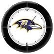 Baltimore Ravens Team Logo Clock