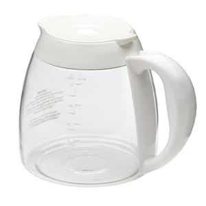 Black & Decker GC2000 12-Cup Replacement Carafe, White  