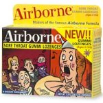 Airborne Gummi Lozenges, Variety Pack Of 6 Natural Flavors, 18-Count Boxes (Pack of 6)
