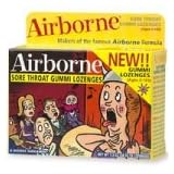 Airborne Gummi Lozenges, Variety Pack Of 6 Natural Flavors, 18-Count Boxes (Pack of 6)