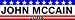 John McCain 2008 bumper sticker