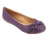 PLEATED BOW FLAT