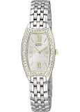 Citizen Ladies Silhouette 48 Diamond Watch - Two-Tone - Silver/Gray Dial