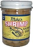 ATLAS-MIKE'S SALMON EGGS (1010) Prepaired Baits WHITE SHRIMP SALMON EGG 2 OZ