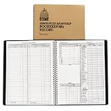 Office Products : Dome Weekly Bookkeeping Record Book, 11in. x 9in., Brown