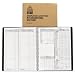 Dome Weekly Bookkeeping Record Book, 11in. x 9in., Brown Image