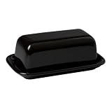 Waechtersbach Butterdish, Black by Waechtersbach