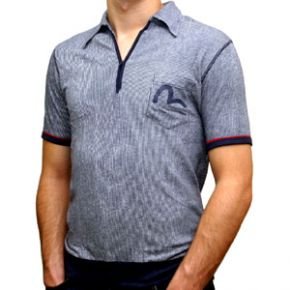 Evisu "Denim valeting" top