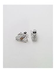 Bee Colored Enamel Charm In 92.5 Sterling Silver