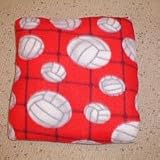 Fleece Volleyball Blanket
