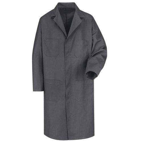 Red Kap Men's Shop Coat, Charcoal, 38