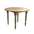 Target Marketing Systems 40 Inch Drop Leaf Table, Natural