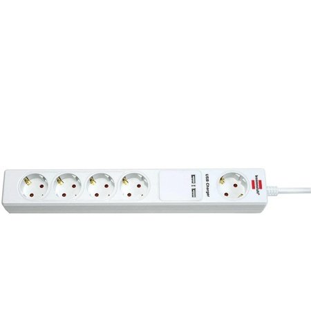 Brennenstuhl Eco ULS25 Steckdosenleiste (5-fach, 2x USB-Ladestation, 1,5m) Preisvergleich
