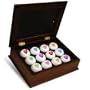 Valentine Heart Balls w/ Wooden Keepsakes Box - Maxfli Noodle + Lady