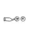 Forzieri Sterling Silver Ball Cuff Links