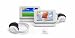 Produkt-Bild: Lenco DVP-740 x2 Dual Car DVD-Player 17,5 cm (7 Zoll) TFT, Kartenslot, USB 2.0, weiss