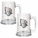 New Jersey Nets 2 Piece 15 oz. Glass Tankard Set