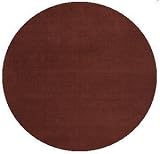 Mystique Dark Rust Contemporary Rug Size: Round 99"