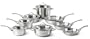 Calphalon Contemporary Stainless 13-Piece Cookware Set