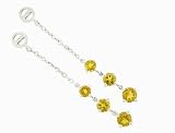 Ladies 2.00ct Citrine Earring Jackets