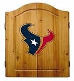 Houston Texans NFL Dart Cabinet and Dartboard Set by Imperial International
