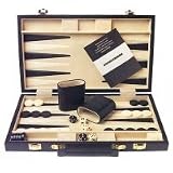 from Board Games Backgammon in Faux Leather Carrying Case