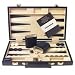 Toys : Backgammon in Faux Leather Carrying Case