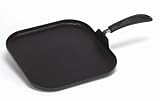 Imusa Non-Stick Square Griddle Pan, 10.5 Inch