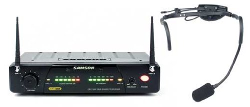 Samson AirLine 77 UHF TD Headset Wireless QV10e Microphone System, Channel N1