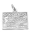 Sterling Silver Colorado Charm