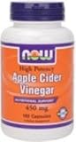 Now Foods - Apple Cider Vinegar, 450 mg, 180 capsules