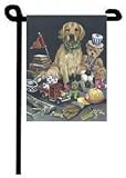 Golden Retriever - RETRIEVED - Garden Flags