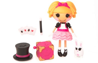 See image Lalaloopsy 3 Inch Mini Figure with Accessories Misty Mysterious