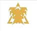Starcraft 2 Terran Sticker Decal. Peel and Stick. Metallic Gold