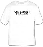 T-Shirt Mens Brown " Washington kicks ass " Capitals Large