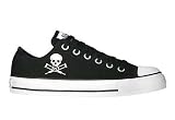 Converse Chuck Taylor All Star Lo Top Jackass Skulls Black men's 13