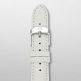 MICHELE 20mm White Alligator Strap