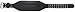 Harbinger Padded Leather Contoured Weightlifting Belt with Suede Lining and Steel Roller Buckle, 6-Inch