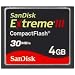 SanDisk Extreme III 4 GB CompactFlash Memory Card SDCFX3-004G-A31