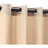 Outdoor decor Gazebo Indoor Outdoor Window Panel, 50 by 96, Khaki