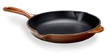Le Creuset Enameled Cast-Iron 9-Inch Skillet with Iron Handle, Chestnut