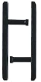 Tapered Black Rectangular Tonfa 18"