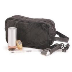 Embassy Italian Stone Design Genuine Leather Personal Travel Bag
