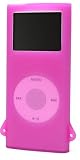 HORI iPod aluminum�psilcon cover silicon cover for iPod nano aluminum �s���N HIP-23 �摜