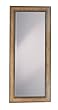 Antique Brown Crackle Finish Leaning Mirror By Coaster Furniture