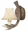 Antlers Collection 1 Light Wall Sconce
