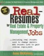 Real-Resumes for Real Estate & Property Management Jobs (Real-Resumes)
