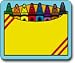 NAME TAGS CRAYON BOX