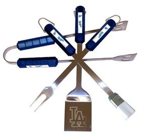 Los Angeles Dodgers Grill BBQ Utensil Set